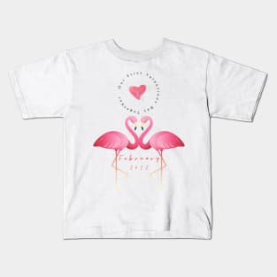 Our First valentines day together | couplesGift Kids T-Shirt